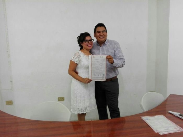 Nuestra boda civil... - 2