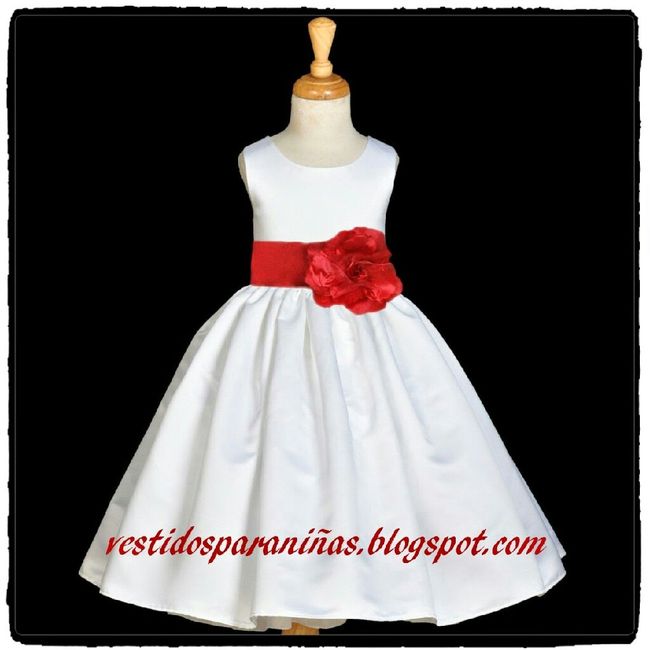Vestidos pajecita y damitas... - 2