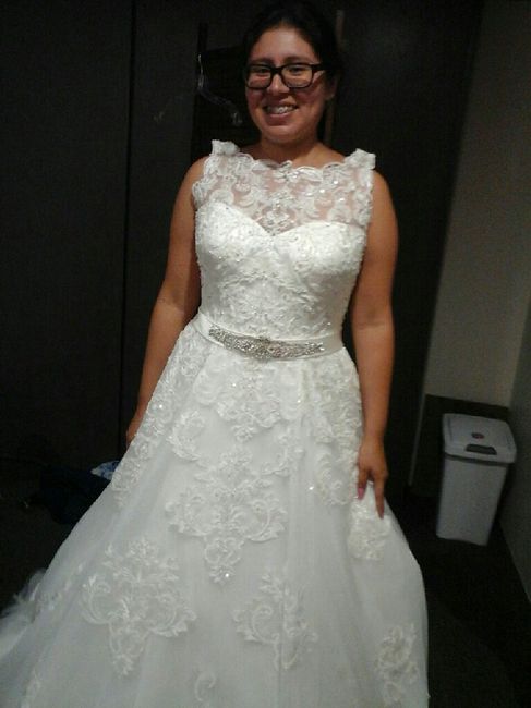 1 prueba vestido de novia. - 2