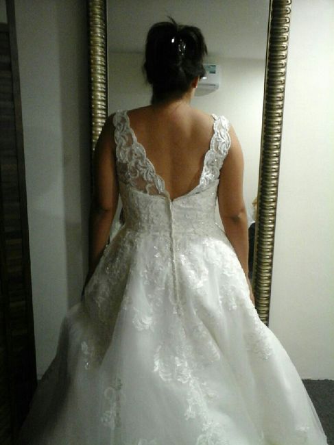 1 prueba vestido de novia. - 1