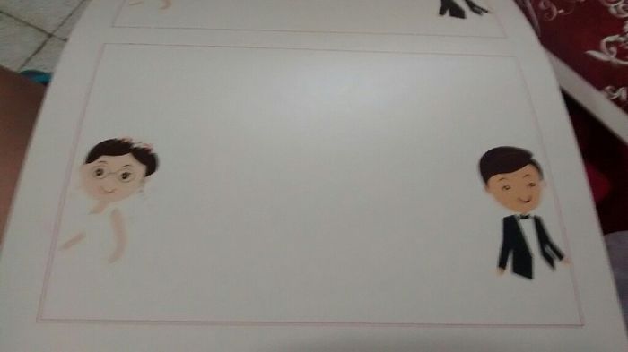 Chambeando con las invitaciones. - 3