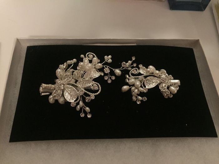 Tocado y aretes - 2