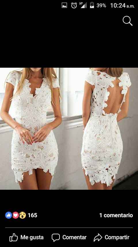 Vestido civil  😅 - 2