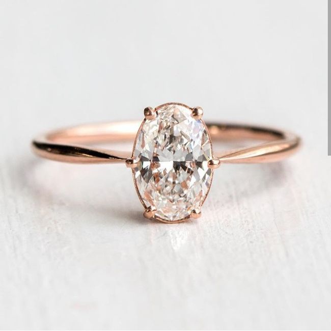 Anillos de compromiso delicados 💍 8