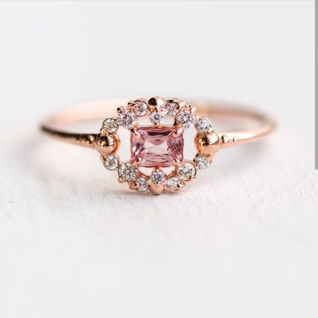 Anillos de compromiso delicados 💍 14