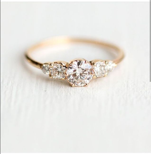 Anillos de compromiso delicados 💍 17