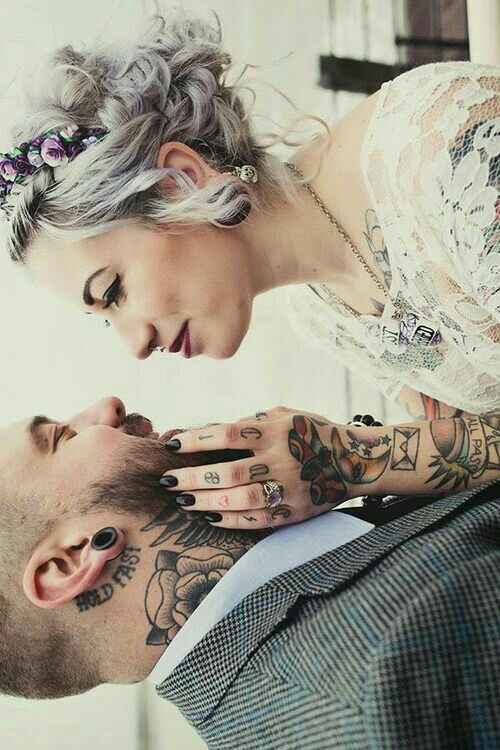  Novias con tatuajes 🎨 - 10