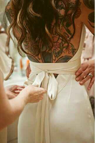  Novias con tatuajes 🎨 - 22