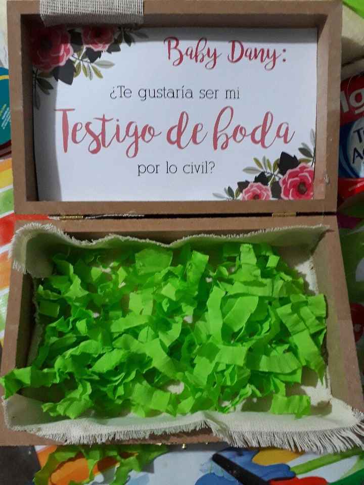  Cajitas para mis testigos! - 2