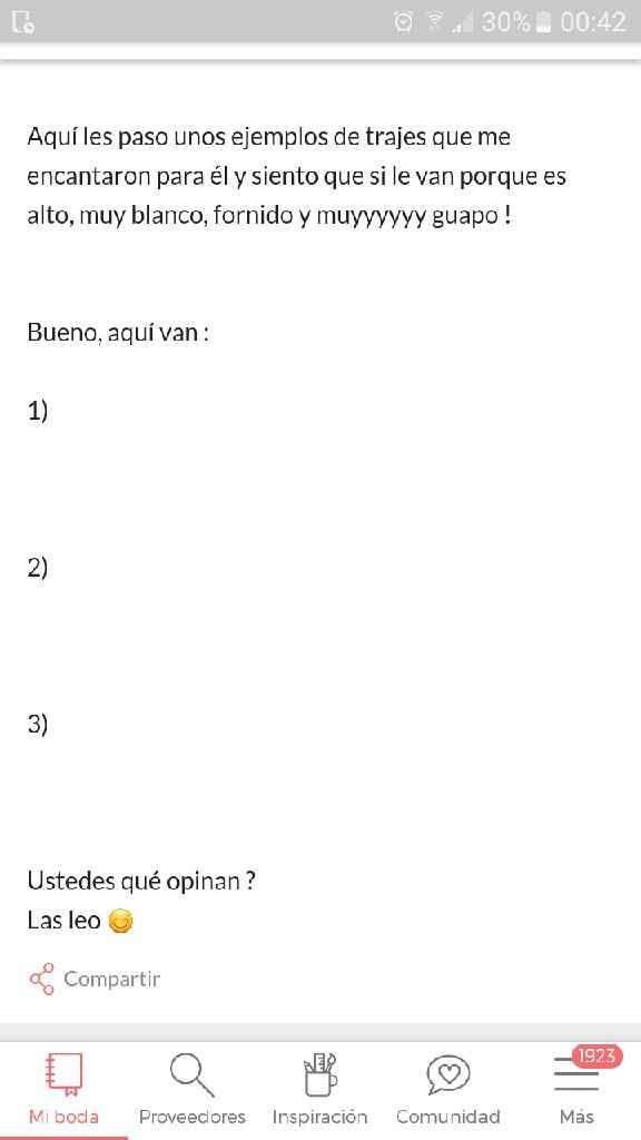  Buscando lo indicado para él ... - 1