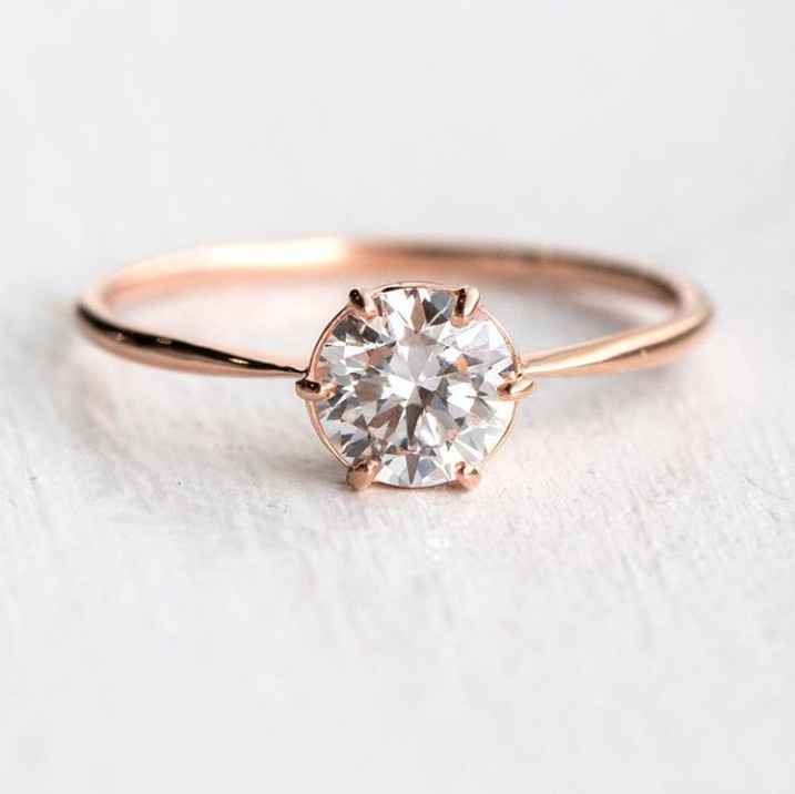 Anillos de compromiso delicados 💍 - 1
