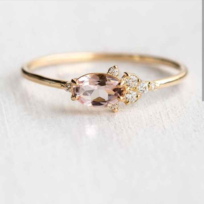 Anillos de compromiso delicados 💍 - 5