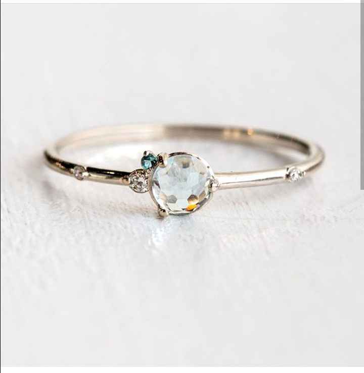 Anillos de compromiso delicados 💍 - 7