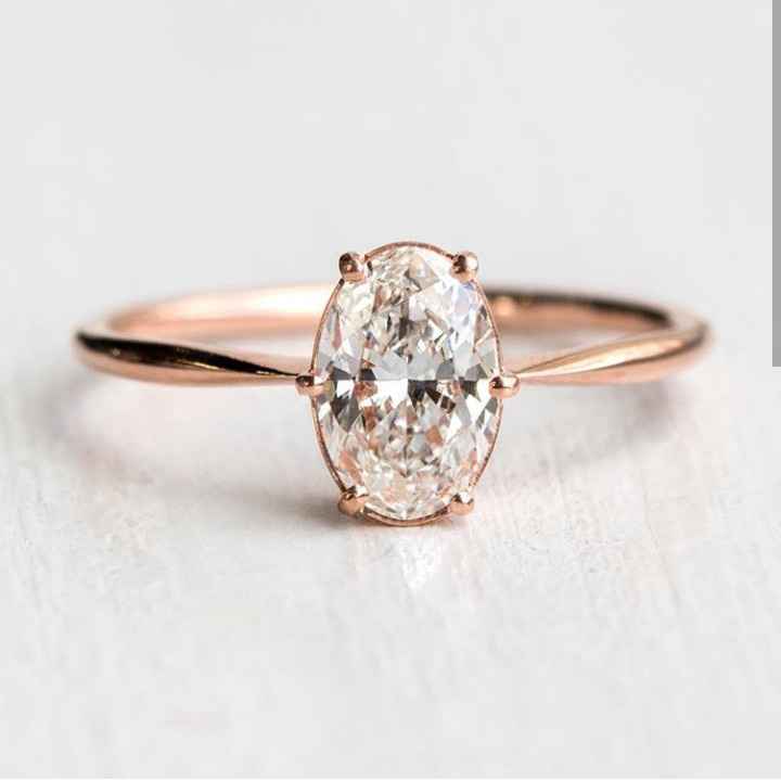 Anillos de compromiso delicados 💍 - 8