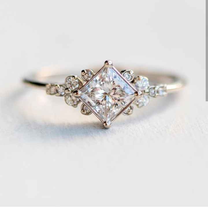 Anillos de compromiso delicados 💍 - 9