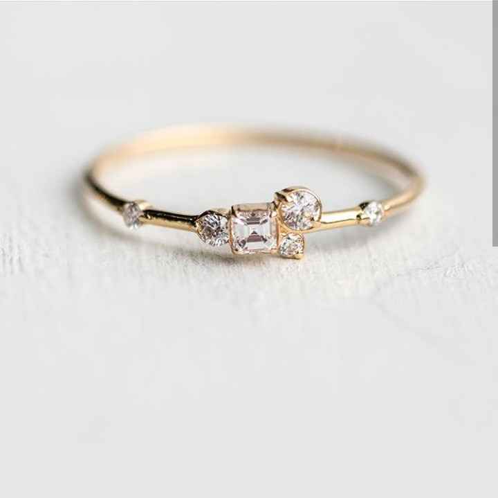 Anillos de compromiso delicados 💍 - 15