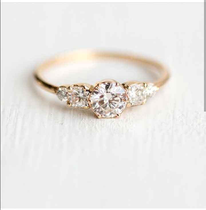 Anillos de compromiso delicados 💍 - 17