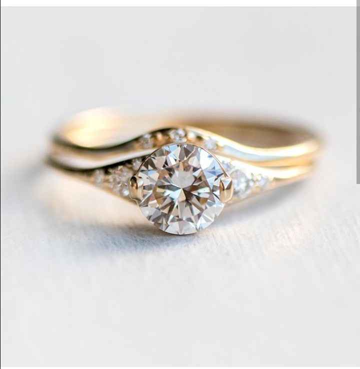 Anillos de compromiso delicados 💍 - 19