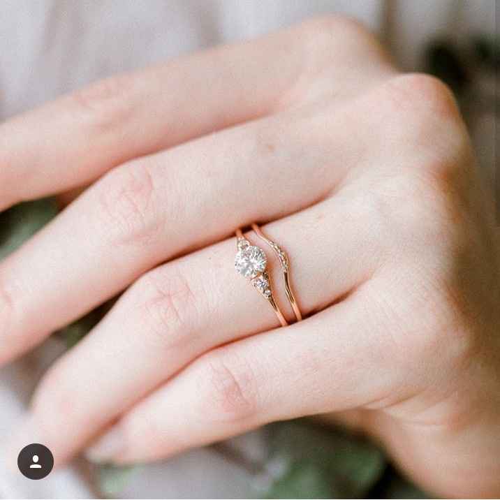 Anillos de compromiso delicados 💍 - 20