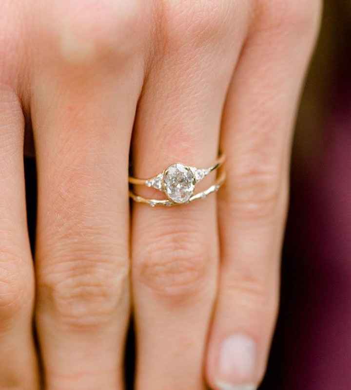 Anillos de compromiso delicados 💍 - 23