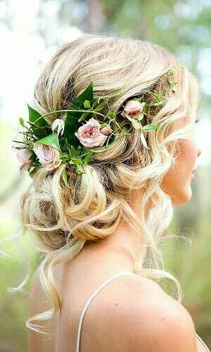  Peinado con flores - 6