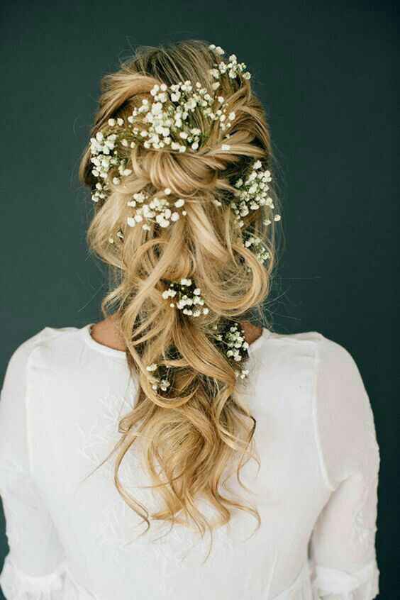  Peinado con flores - 11