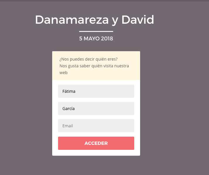 Inicio web