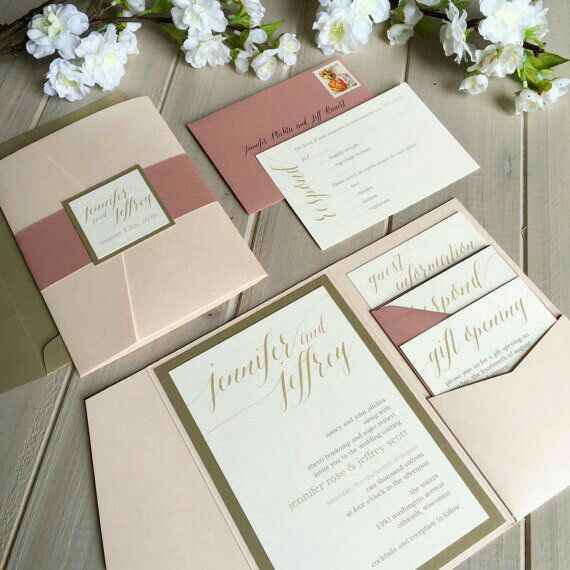  Invitaciones rosa para el mes rosa 💕 - 1