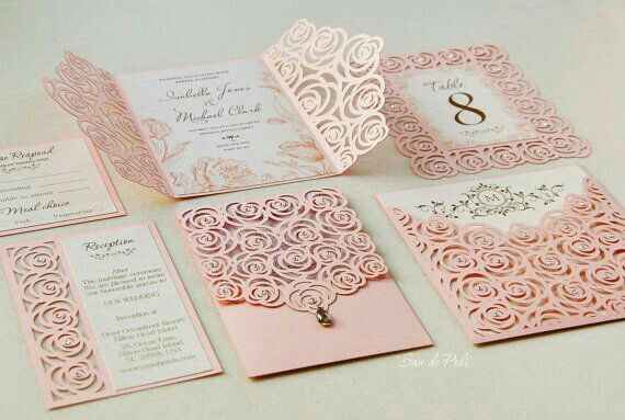  Invitaciones rosa para el mes rosa 💕 - 7