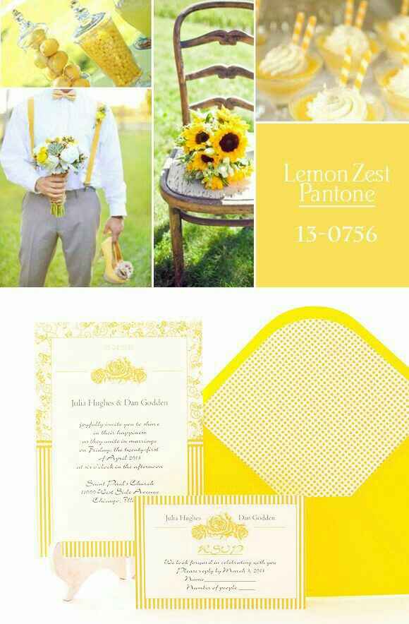  Inspiración: invitaciones amarillas 💛 - 2