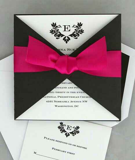  Inspiración: invitaciones negras 🎩 - 9