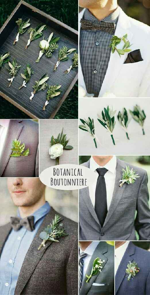  Boutonnier greenery 💚 - 1