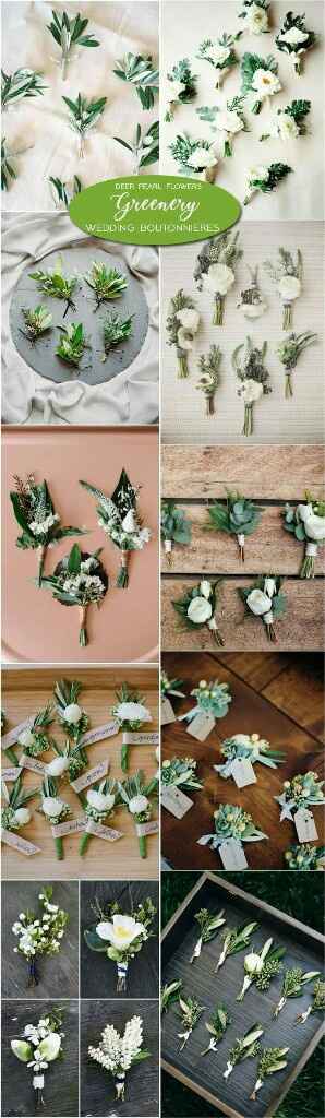  Boutonnier greenery 💚 - 4