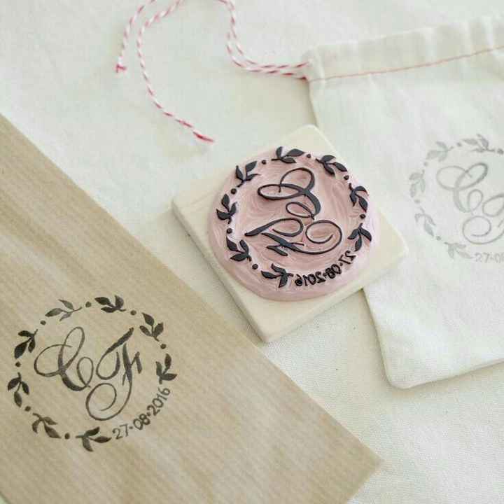  Tendencias: sellos de goma nupciales ⚓ - 11