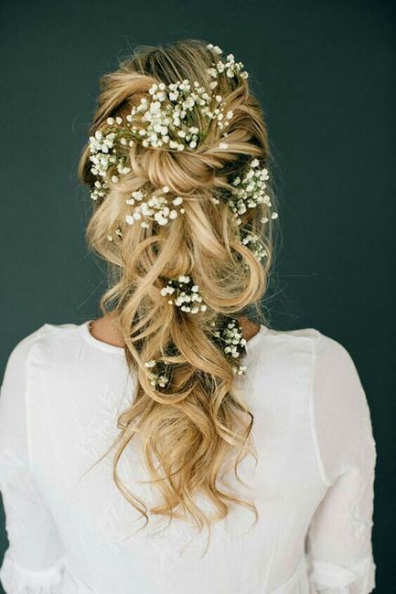  Peinado con flores - 11