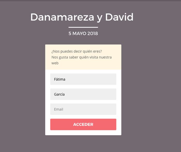 Inicio web