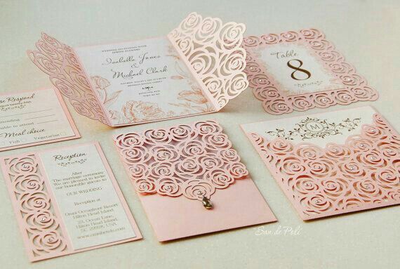  Invitaciones rosa para el mes rosa 💕 - 7