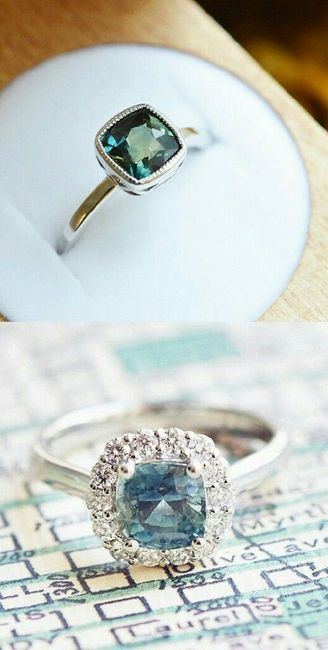  Anillos de compromiso con esmeraldas 💚 - 9