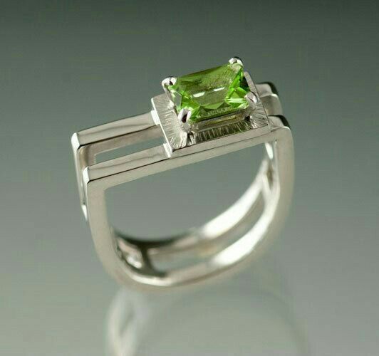  Anillos de compromiso con esmeraldas 💚 - 13