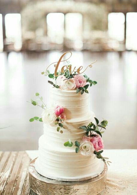  Pastel de bodas greenery 💚 - 22