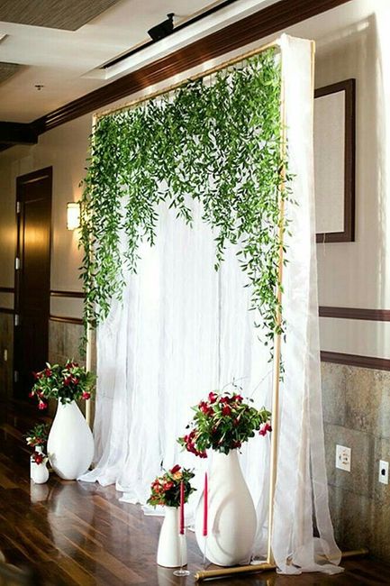 Arcos de boda en verde 💚 9