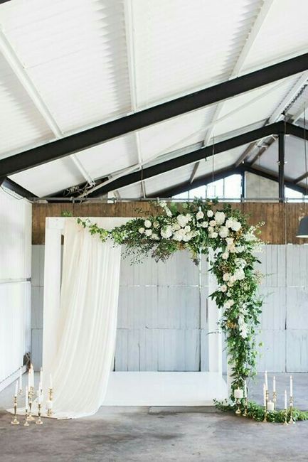 Arcos de boda en verde 💚 14