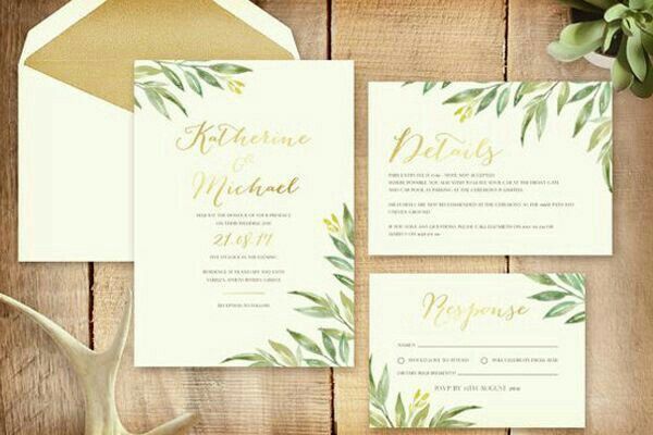  Inspiración: invitaciones verdes 💚 - 7