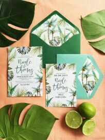  Inspiración: invitaciones verdes 💚 - 10