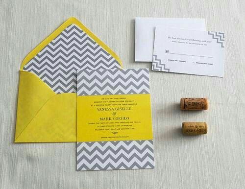  Inspiración: invitaciones amarillas 💛 - 10