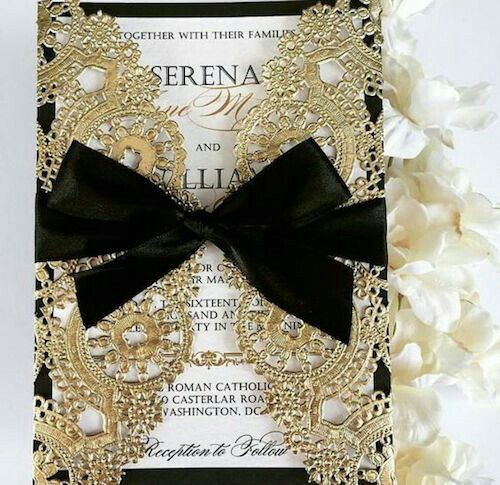  Inspiración: invitaciones negras 🎩 - 7