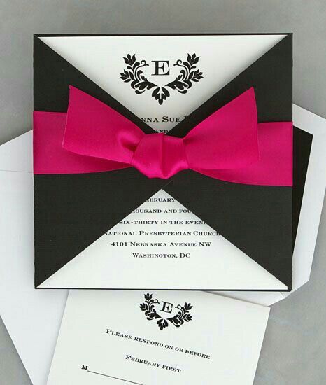  Inspiración: invitaciones negras 🎩 - 9