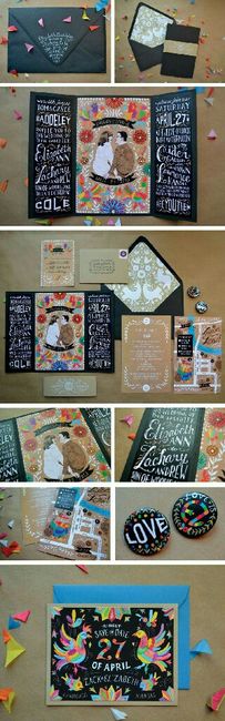  Inspiración: invitaciones negras 🎩 - 10