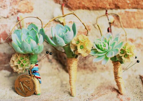  Boutonnier greenery 💚 - 2