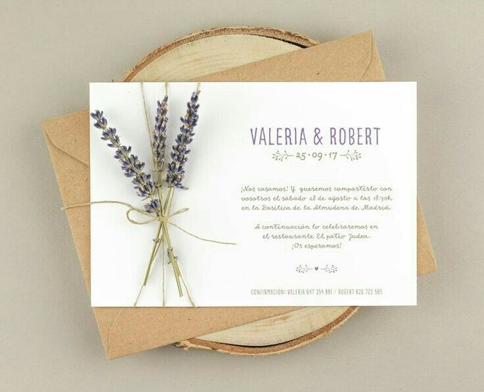  Tendencias: Invitaciones boda rústica 🍂 - 6